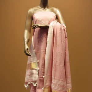 pink kala cotton suit set