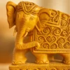Pure kadam wood elephant by kaarigar handicraft made by skilled artisans or karigar