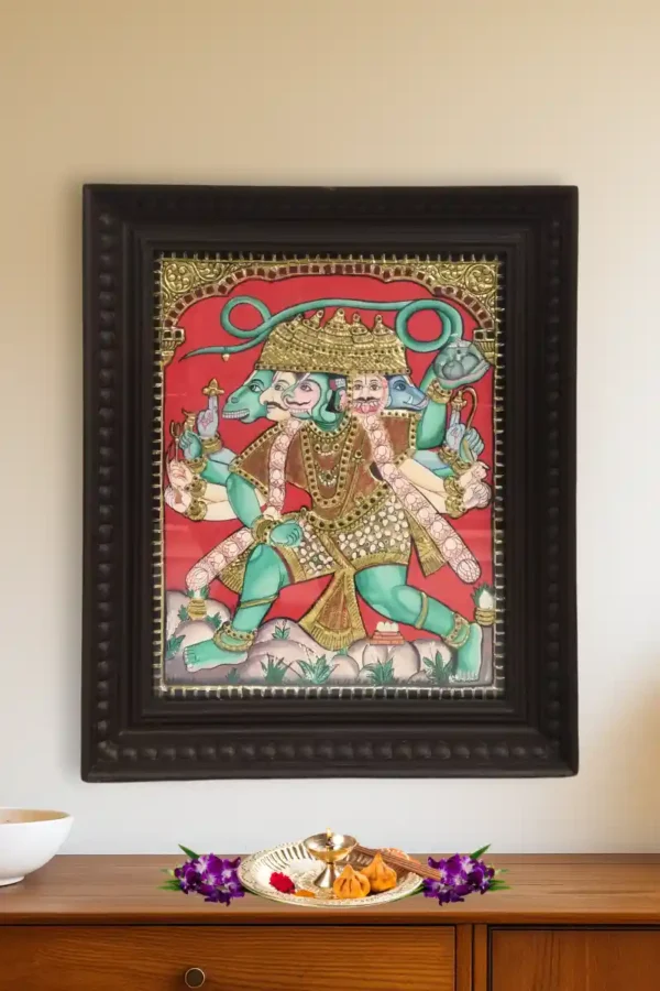 Tanjore indian folk art by kaarigar