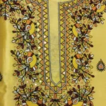 chanderi madhubani suit set