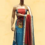 chanderi modal aplic work suit