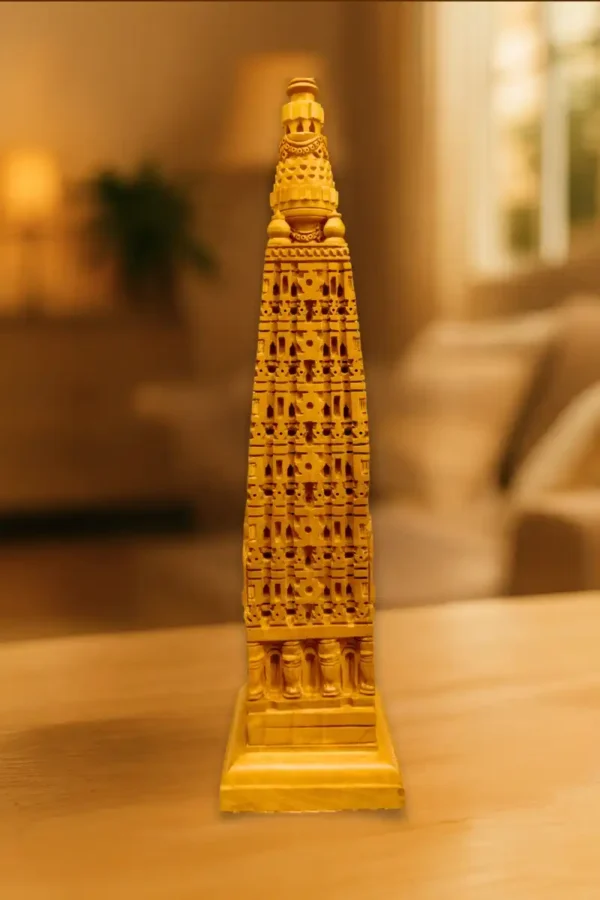 enlightened buddha stupa by kaarigar