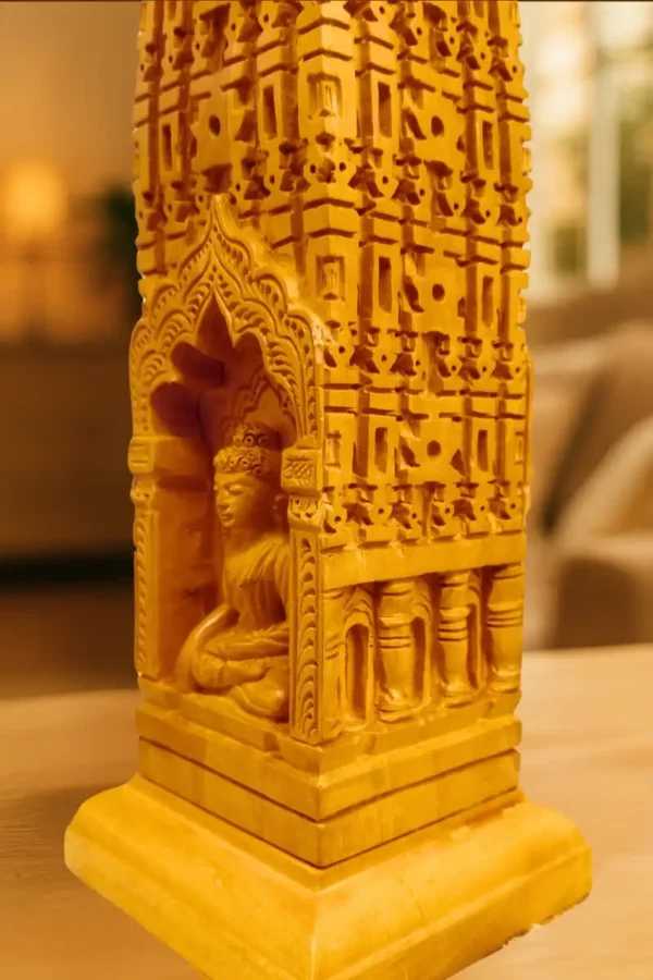 home decor buddha stupa idol by kaarigar
