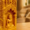 home decor buddha stupa idol for gifting by kaarigar