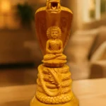 Muchalinda Buddha idol Gautam buddha with snake for home decor statue by kaarigar handicraft