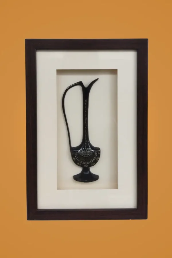 bidri qhamaraqi vase by kaarigar