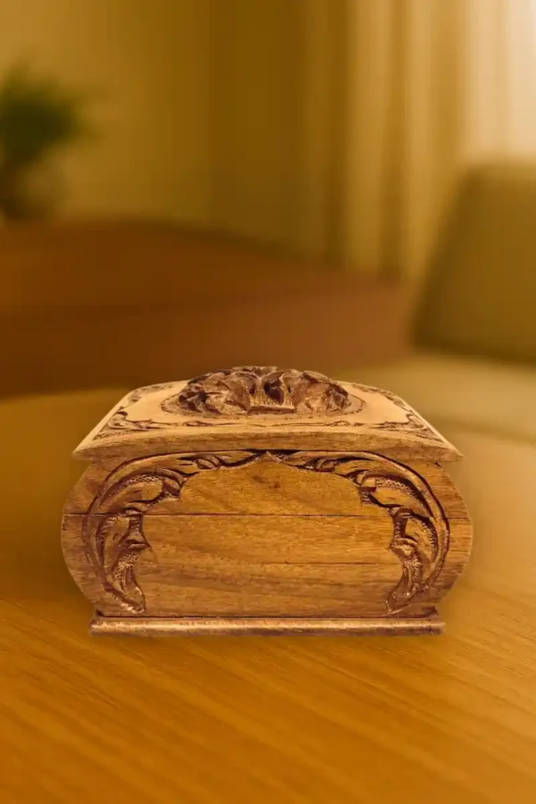 Best secret jewelry box in walnut wood by karigari