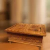 wooden rehal quran book rest by kaarigar